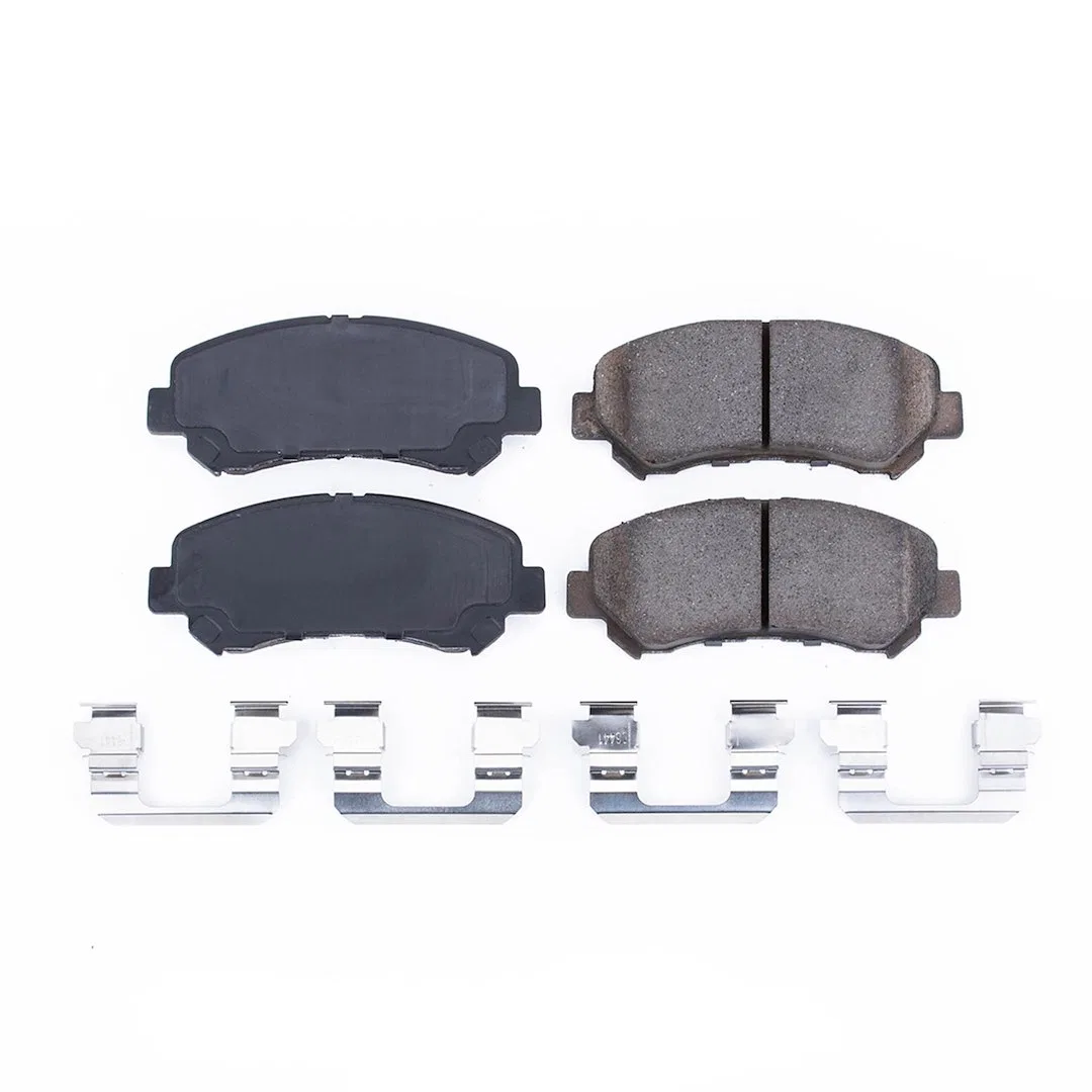 17-1374 – POWERSTOP Brake Pad, FMSI Number D1374 Ceramic Brake Pads Set Of 4 With Stainless Steel Hardware